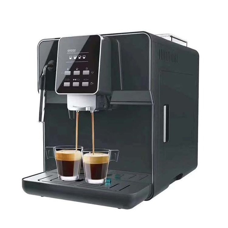 Professional One Touch Bean To Cup Cappuccino Esprsso Coffee Machine Barista Automatic Expresso Maker With Milk