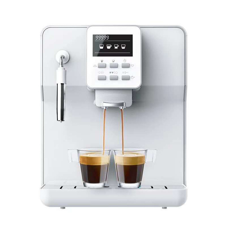 Professional One Touch Bean To Cup Cappuccino Esprsso Coffee Machine Barista Automatic Expresso Maker With Milk