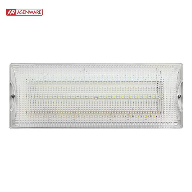 High brightness Streamlined Design Surface-Mount LED Emergency Light with battery protection and easy installation