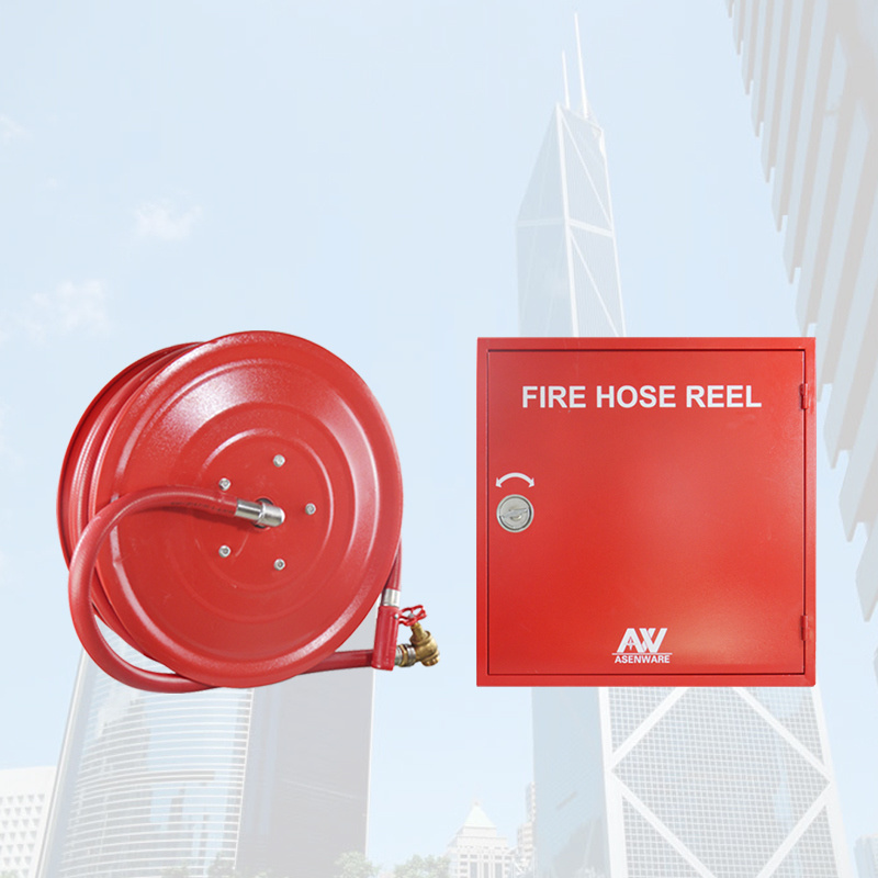 Fire Hose  Reel Cabinet customize fire hose reel with accessories