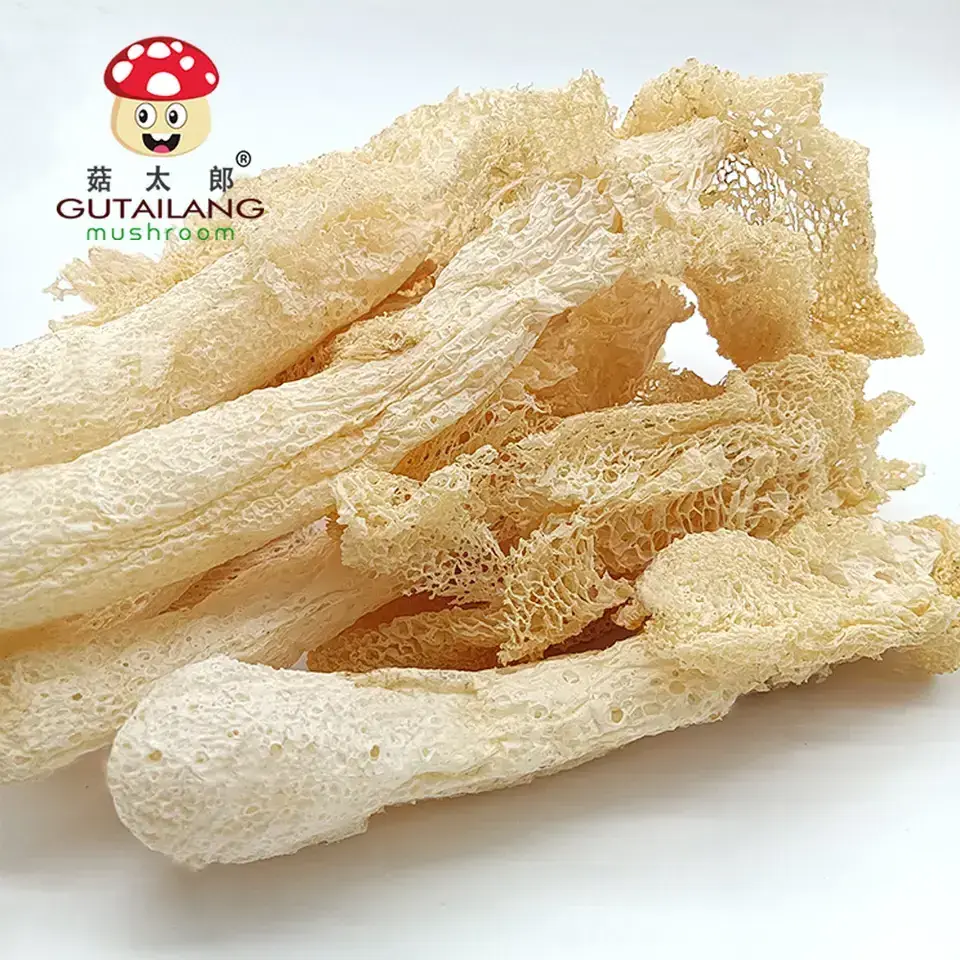 GUTAILANG quality dried bamboo fungus dried dictyophora/bamboo mushrooms