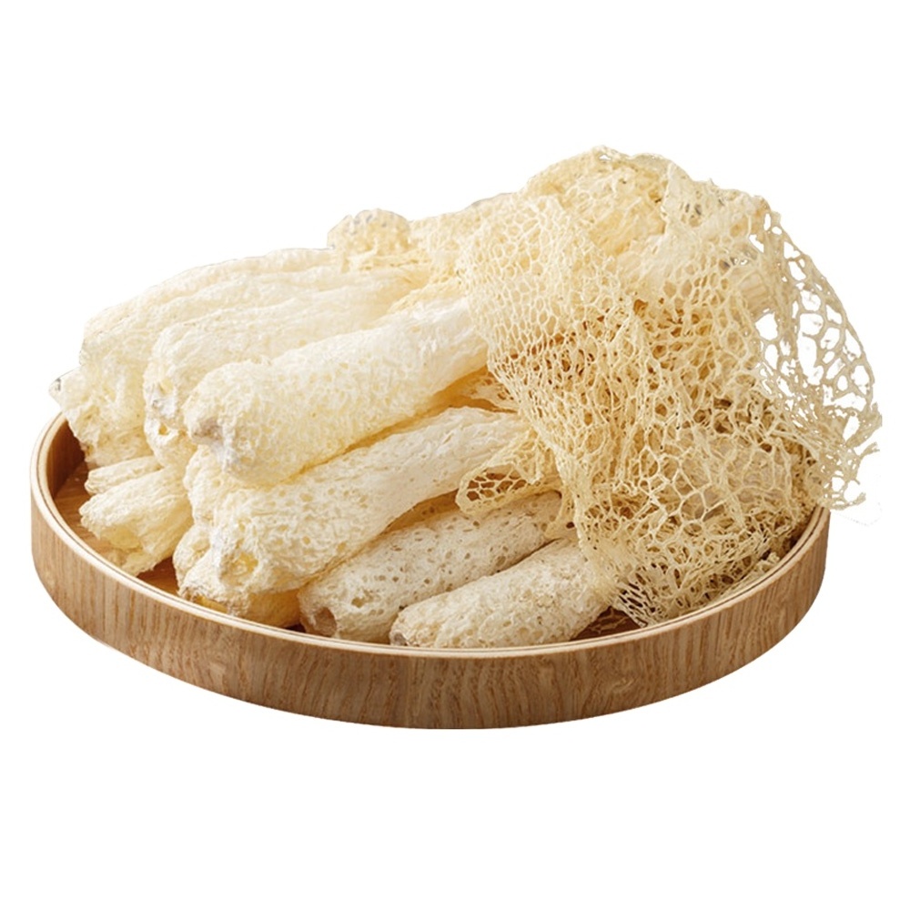 High Quality Wholesale Dried Dictyophora Dried Mushroom Customized Dried Bamboo fungus Dictyophora Mushroom Dictyophora eggs