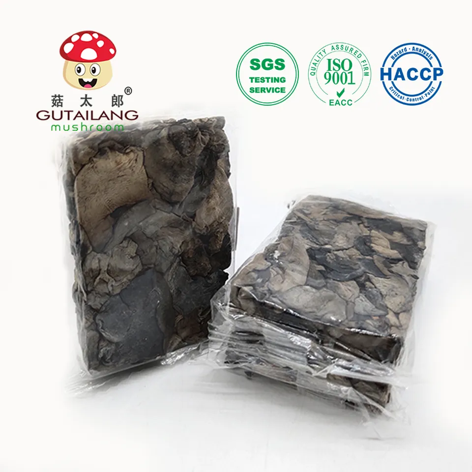 Gutailang compressed mushroom fungus black matsutake compressed fungus cube agaric edible fungi compressed agaric box