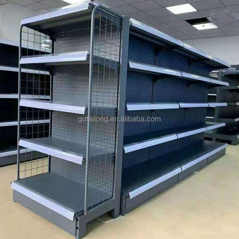 supermarket shelves wholesale store equipment gondola rack grocery super market shelves