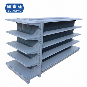 Modern retail shop gondola shelving system grocery store used display units shelving for sale