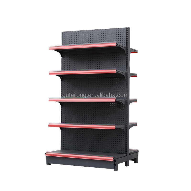 metal rack shelf supermarket convenience store gondola display shelf supermarket rack light duty metallic shelving