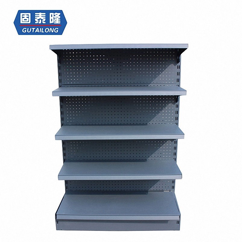 Modern retail shop gondola shelving system grocery store used display units shelving for sale