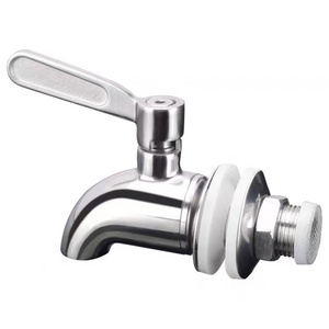 304 Stainless Steel Beverage Drinks Dispenser Faucet Beverage Dispenser Replacement Spigot Glass Jar Water Tap