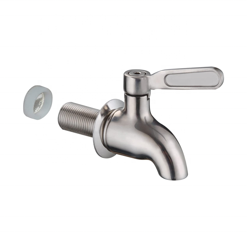 Commercial 304 Stainless Steel  Steel Beverage Dispenser Spigot Fits  No Lead Dispenser Replacement Polished Finish Faucet