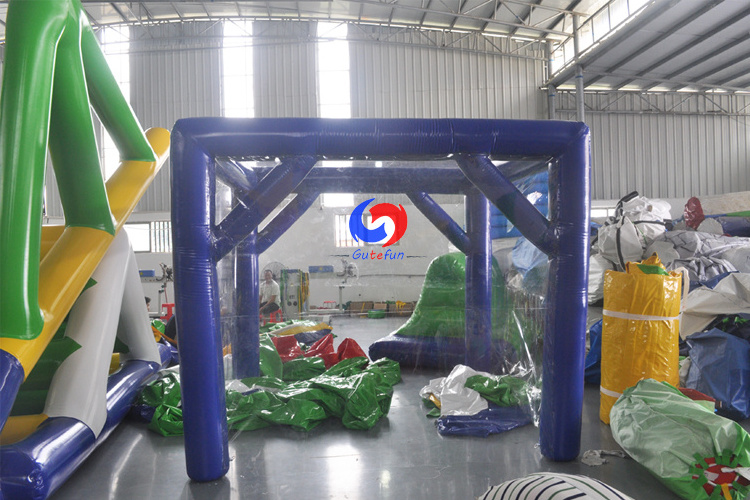 Large Outdoor inflatable car wash tent, Customized mobile inflatable car garage tent for car parking