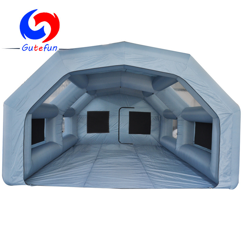 Custom OEM mobile Inflatable car spray paint workshop, portable inflatable paint booth for car repairing