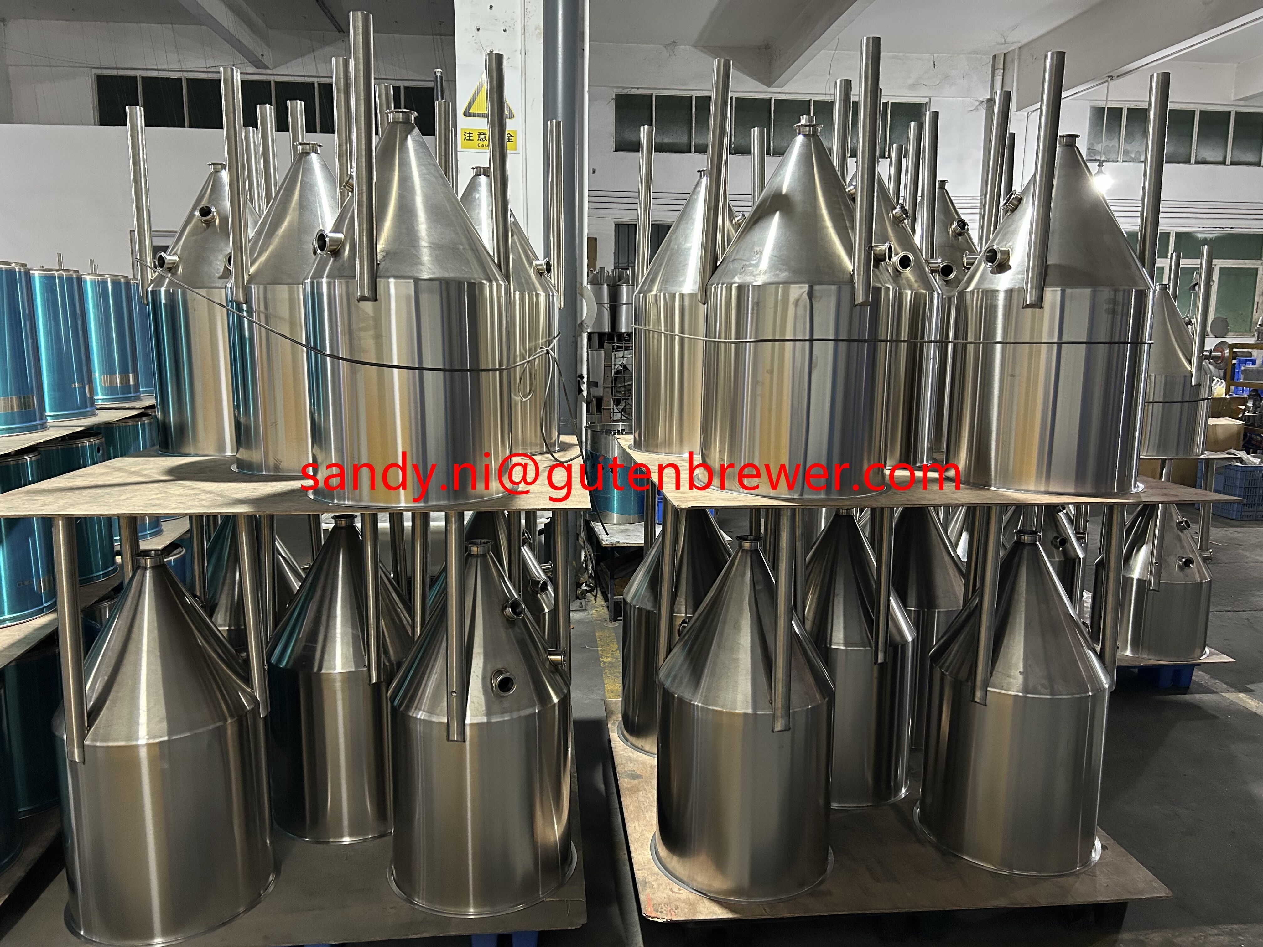 Guten 30-105L Jacketed Fermenter / Stainless Steel Pressure Fermentation tank / Beer Brewing Equipments