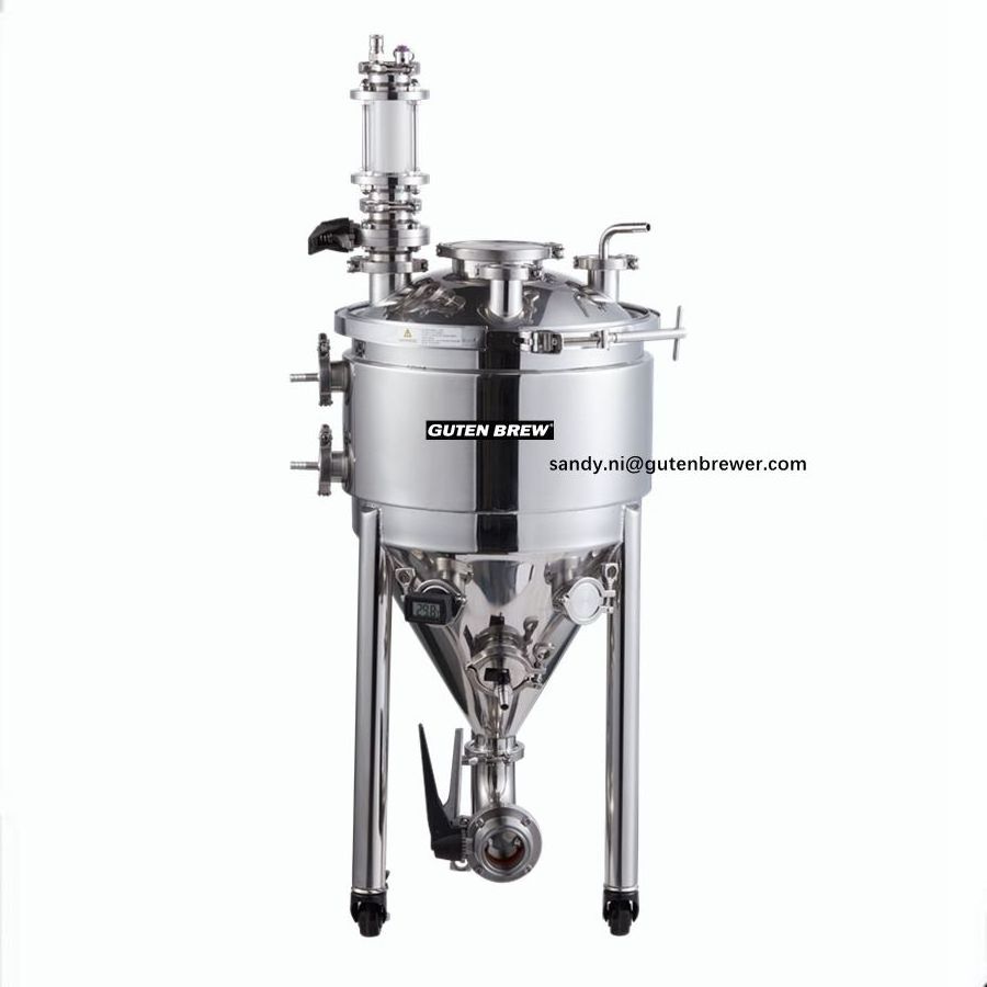 Guten 30-105L Jacketed Fermenter / Stainless Steel Pressure Fermentation tank / Beer Brewing Equipments