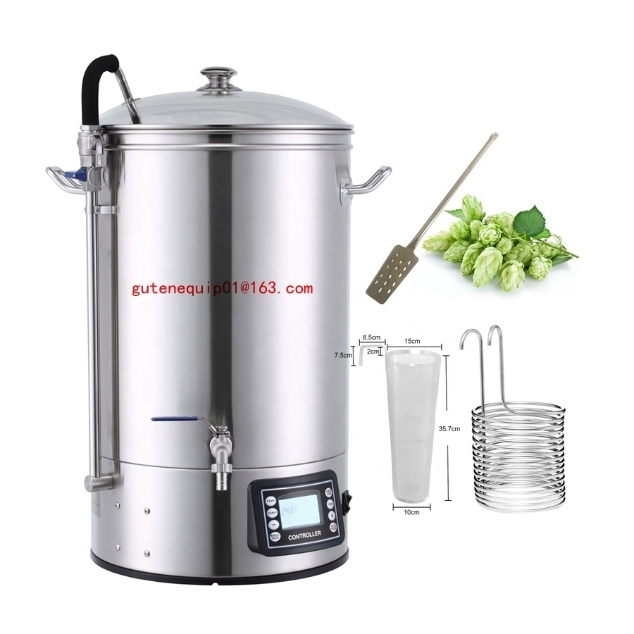 Guten 40L 50L/ Bar equipment /All in one brewing kettle / Electric mash tun / Microbrewery