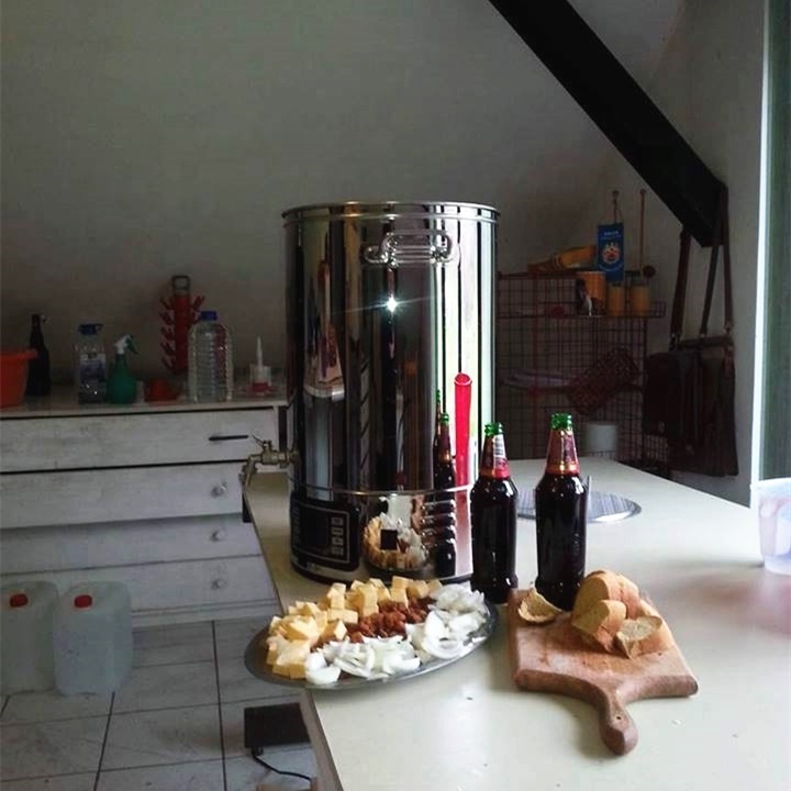 Guten 50L Beer Brewing System/ Craftbeer / Homebrew Equipment With Chiller Coil/ Hop Spider/ Paddle/ Whirlpool Arm