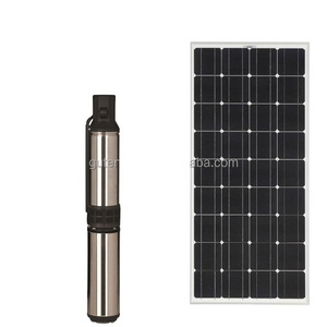 Stainless Steel 24 Volt 100m Lift Dc Deep Well Solar Submersible Water Pump for Agriculture Irrigation