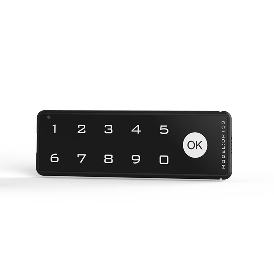 Electronic intelligent password digital lock for wooden cabinet locker