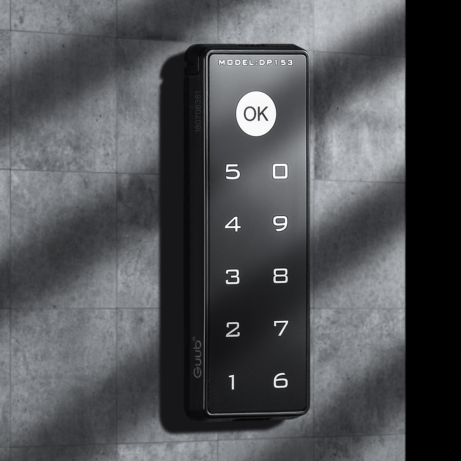 Electronic intelligent password digital lock for wooden cabinet locker