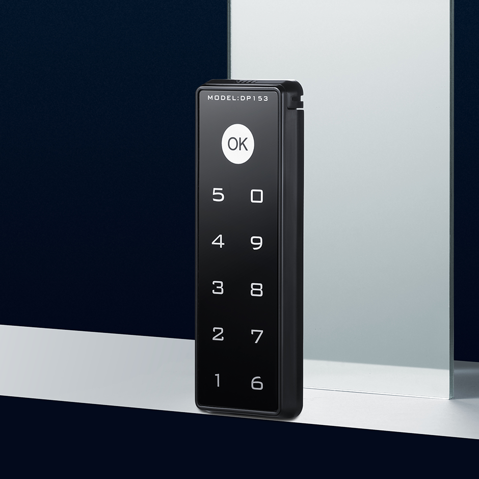 Electronic intelligent password digital lock for wooden cabinet locker