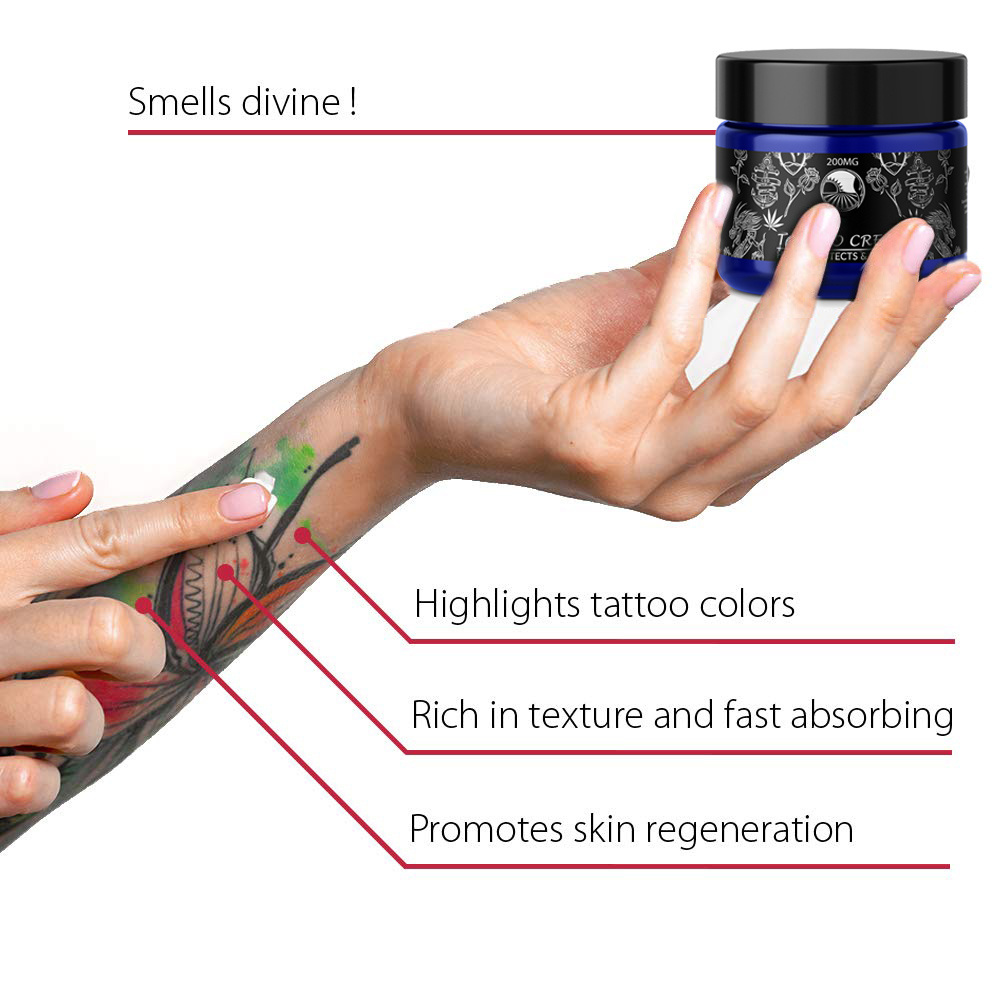 OEM/ODM Tattoo Cream Private Label Natural Organic Tattoo After care Ointment Balm Tattoo Aftercare Cream