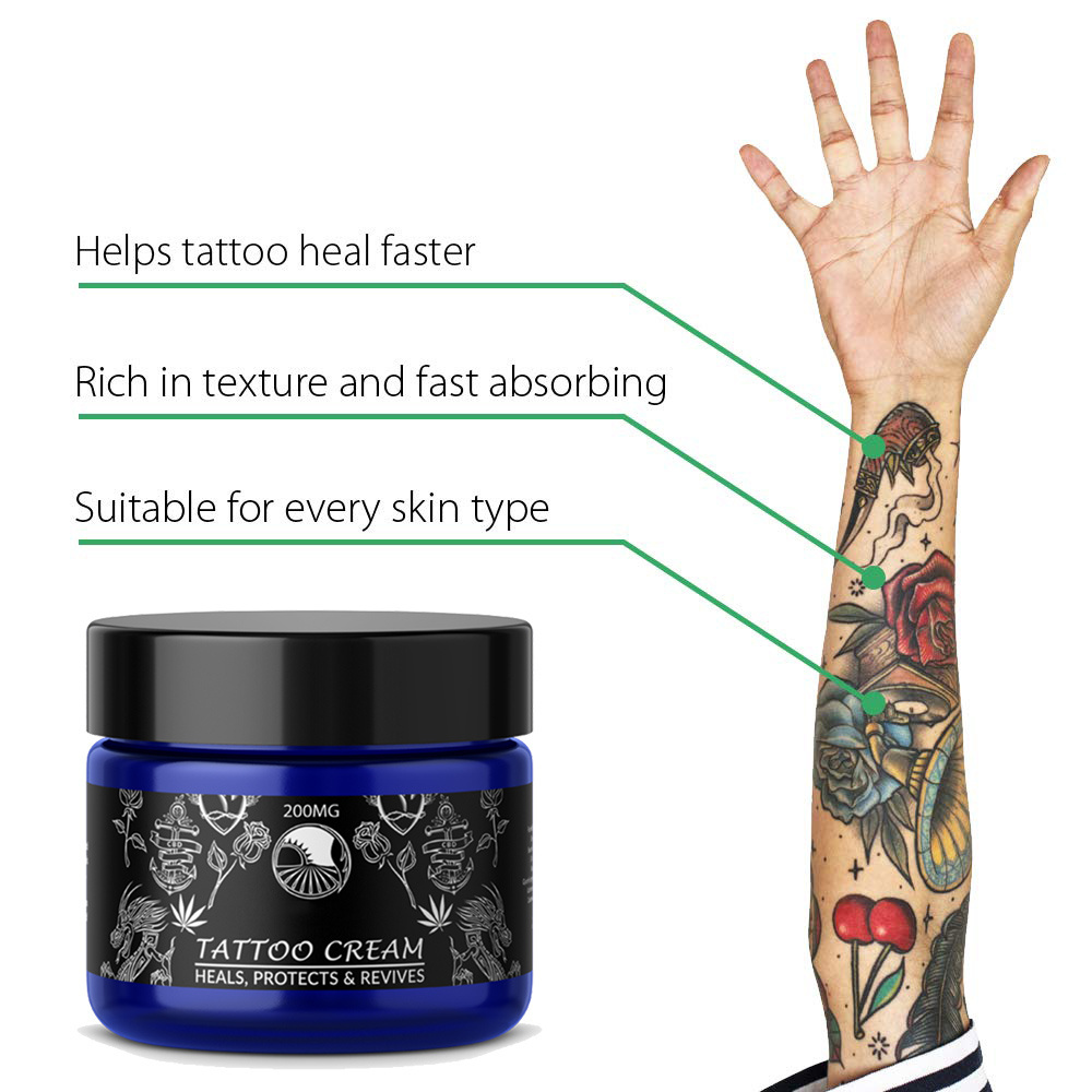 OEM/ODM Tattoo Cream Private Label Natural Organic Tattoo After care Ointment Balm Tattoo Aftercare Cream