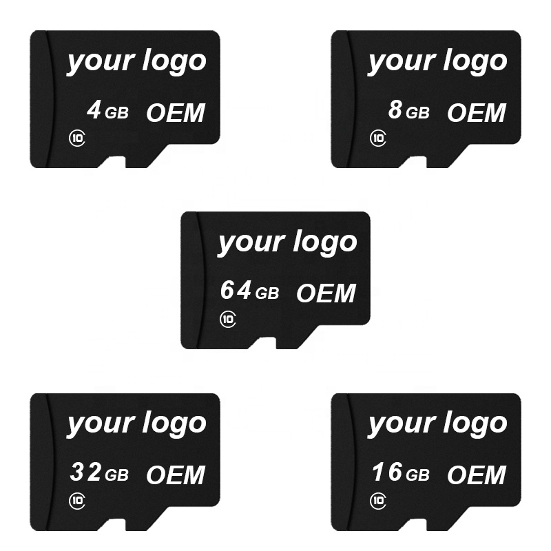 OEM Customized logo Wholesale Cheap Price High Speed Memory Card 2gb 16gb 32gb 64gb 128gb 256gb Class10 TF Card Memory Sd Card