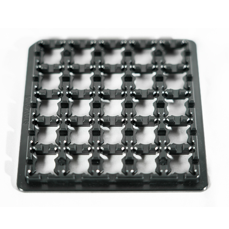 Injection Molding Tray with ESD 2023 Hot Sale Professional Manufacturer SMT Packaging Use Plastic Plastic Moulding IC Tray