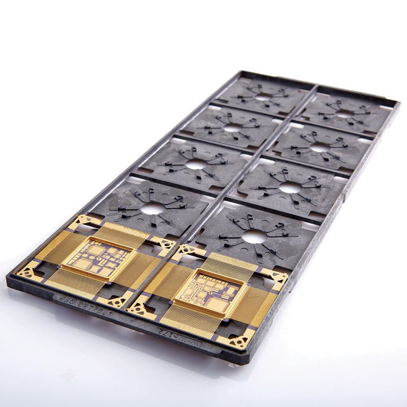 Injection Molding Tray IC Chip Memory Electronic Components Protective Tray ESD SMT Tray High Temperature Resistant Plastic