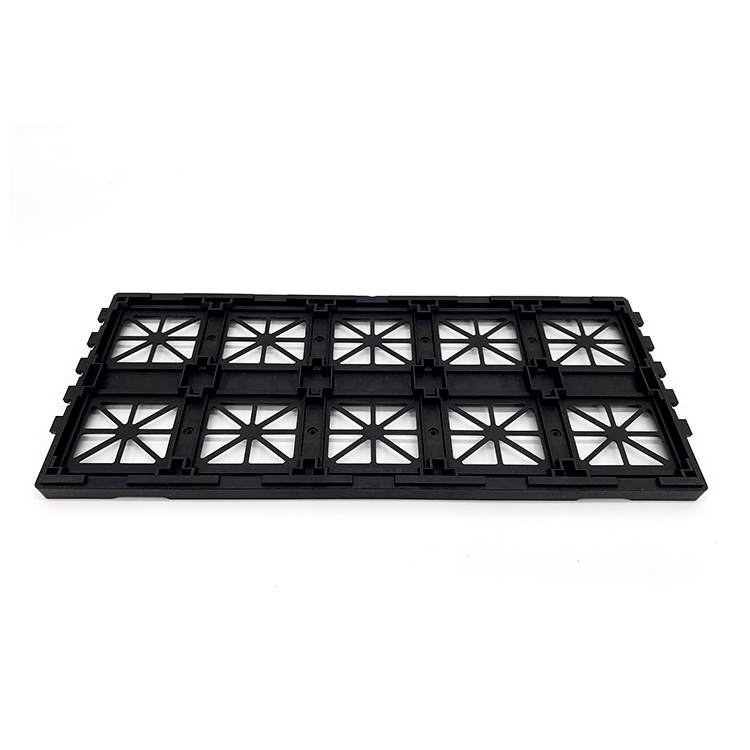 Injection Molding Tray with ESD 2023 Hot Sale Professional Manufacturer SMT Packaging Use Plastic Plastic Moulding IC Tray