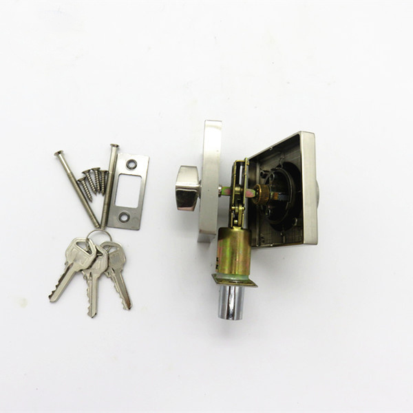 Tubular Knob Cylindrical Door Lock Well Top Deadbolt Concealed Screw Security Lock