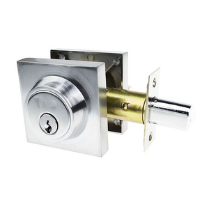 Tubular Knob Cylindrical Door Lock Well Top Deadbolt Concealed Screw Security Lock