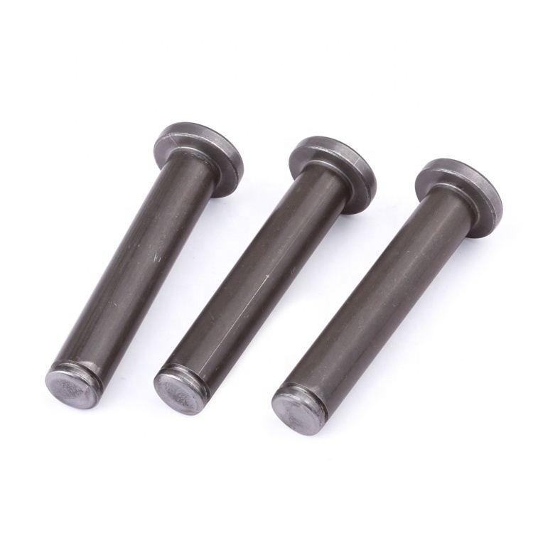 Customization fasteners Steel stainless steel SS304 SS316 A2-50 A2-70  flat solid rivet DIN 7338