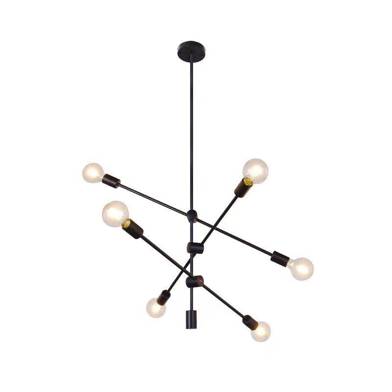 Modern Home Indoor Dining Room Chandeliers Schoolhouse Kitchen black Brass gold Pendant Light