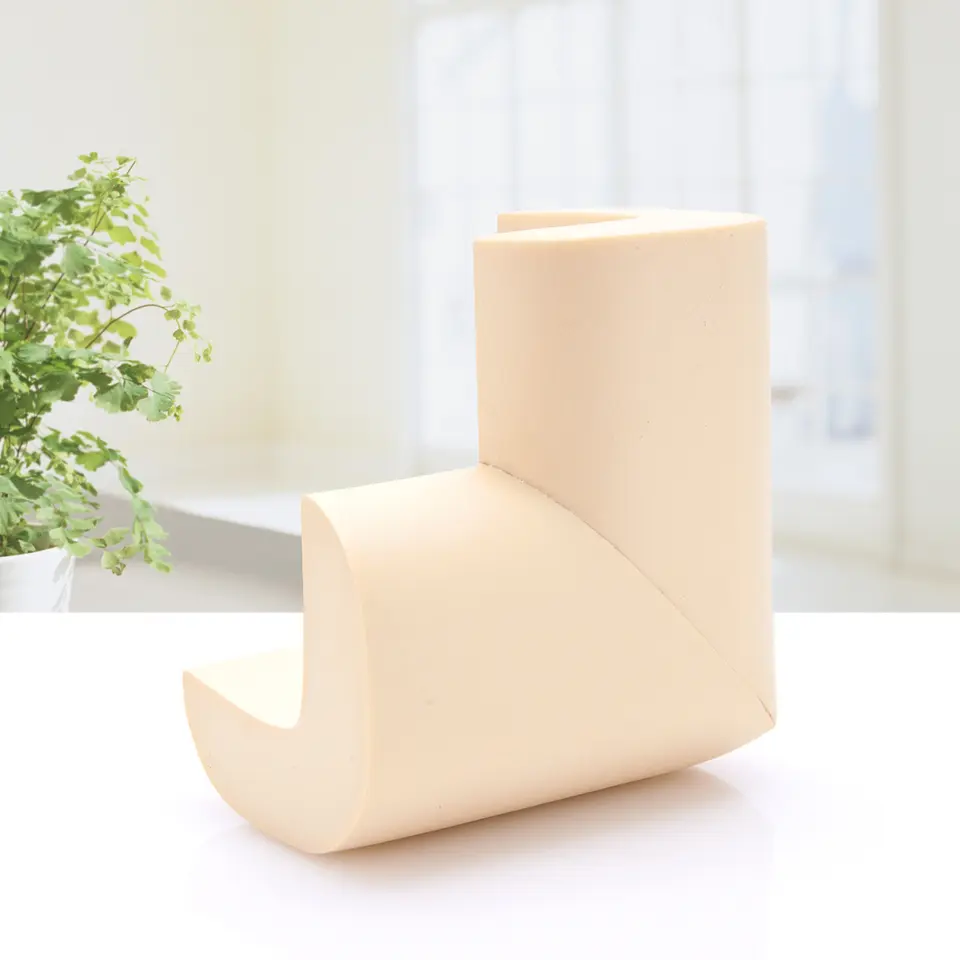 Baby Safety Furniture Foam Bumper Corner Cushions Child Proof Corner Protectors with Double Sided Tape Adhesive Corner Guard