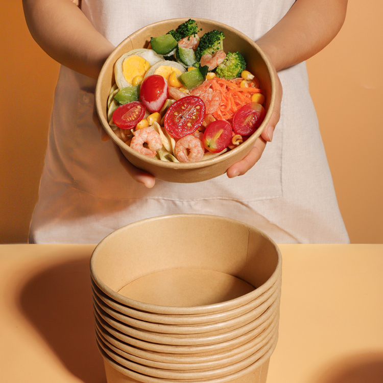 Heatable Plates Bowls 520cc Paper Bowl