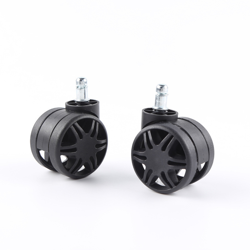 High Quality Furniture Universal Roller Locking Caster Wheels Foot With Nylon Material For All Floors