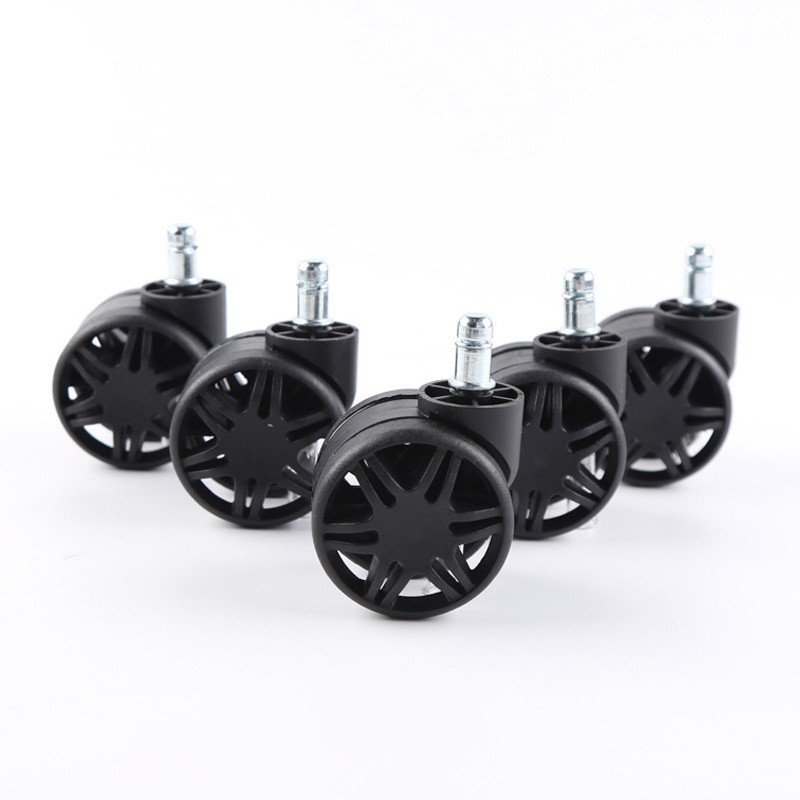 High Quality Furniture Universal Roller Locking Caster Wheels Foot With Nylon Material For All Floors