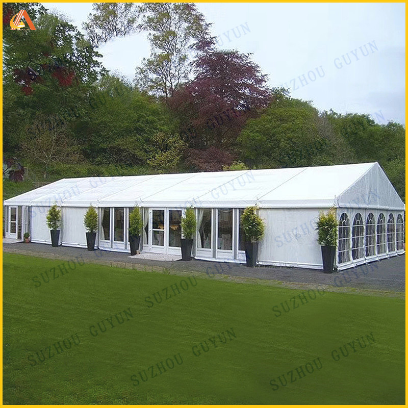 500 to 1000 People Events Luxury Transparent Frame Tent For Wedding