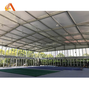 High Quality Aluminum Alloy PVC Structure Mobile Aircraft Hangar Tennis Court Tent