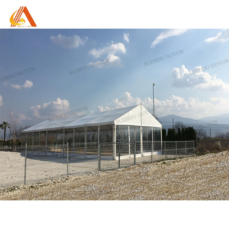 White Chapatiteau Prefab Waterproof Exhibition Tents For Outdoor Commercial Promotion Tent