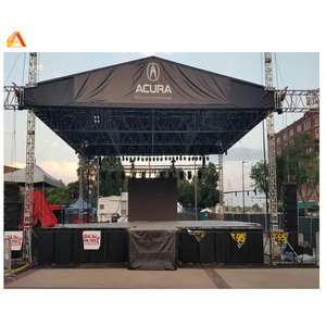 Manufacturer Aluminium Display Screen Truss Speaker support truss with lifting truss stage system