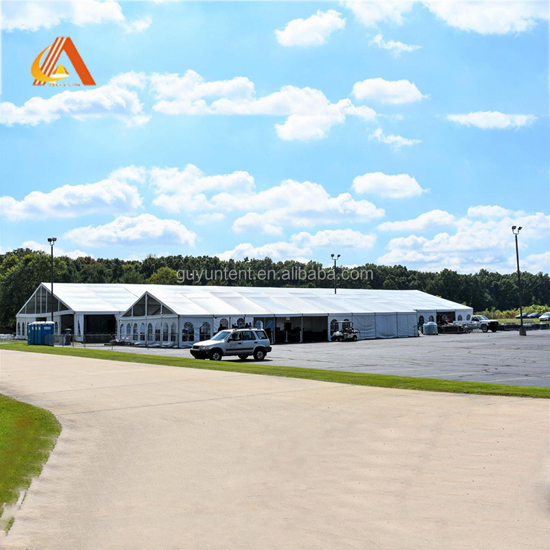 High Quality Aluminum Alloy PVC Structure Mobile Aircraft Hangar Tennis Court Tent