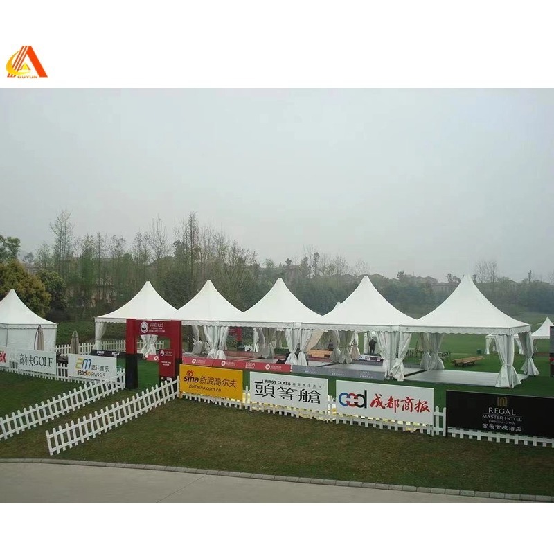 3x3 5x5 6x6 10x10 Pagoda Tent Leisure Canopy Wedding Party Pagoda Tent For Exhibition