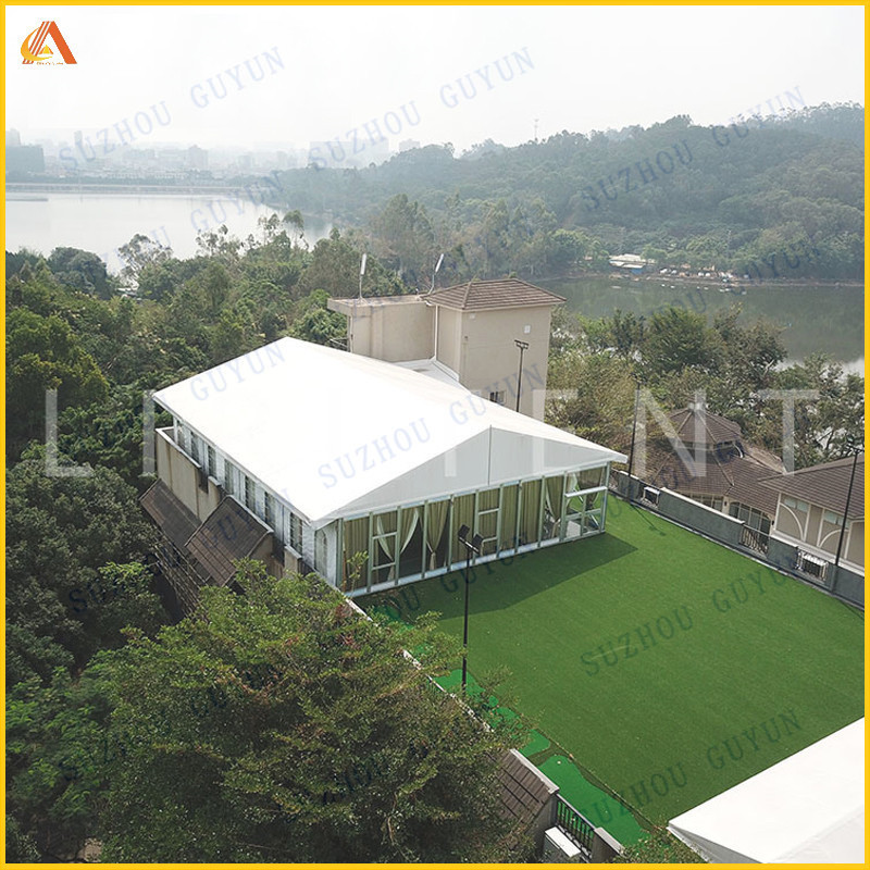 500 to 1000 People Events Luxury Transparent Frame Tent For Wedding