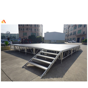 Factory Price Outdoor Stage Platform easy install event aluminum Stage Podium anti-slip outdoor mobile Stage