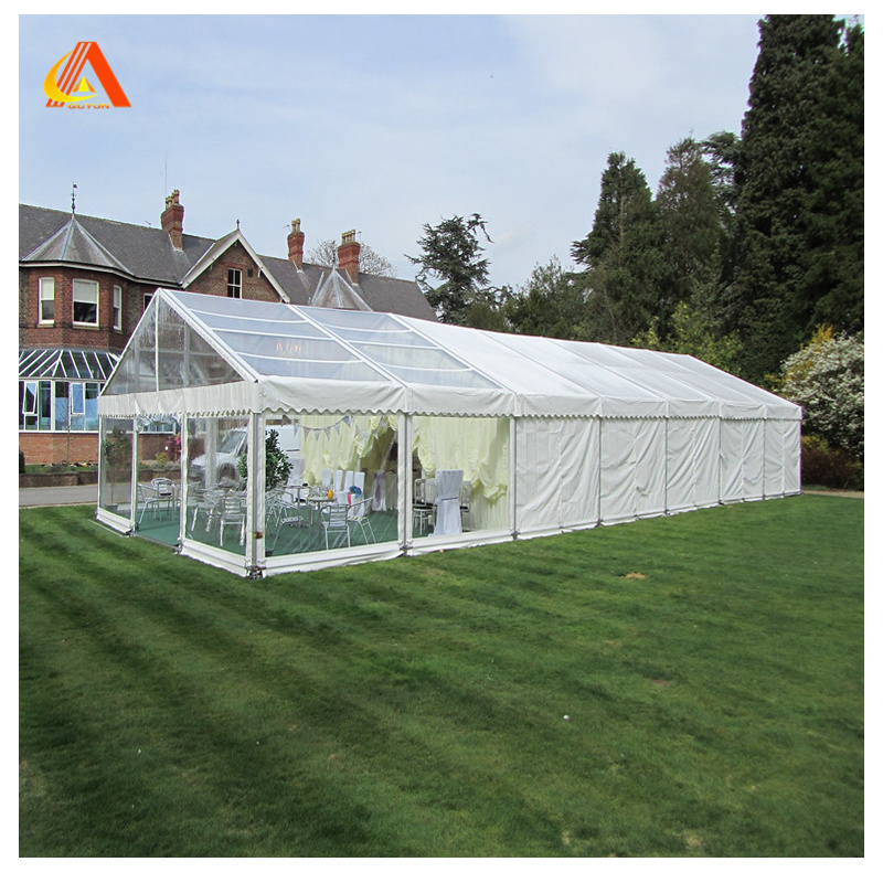 Aluminum Tent for Events 20x30 15x30 20x40 Wholesale Canopy Outdoor Reception Church Tent Wedding Party Marquee Tent