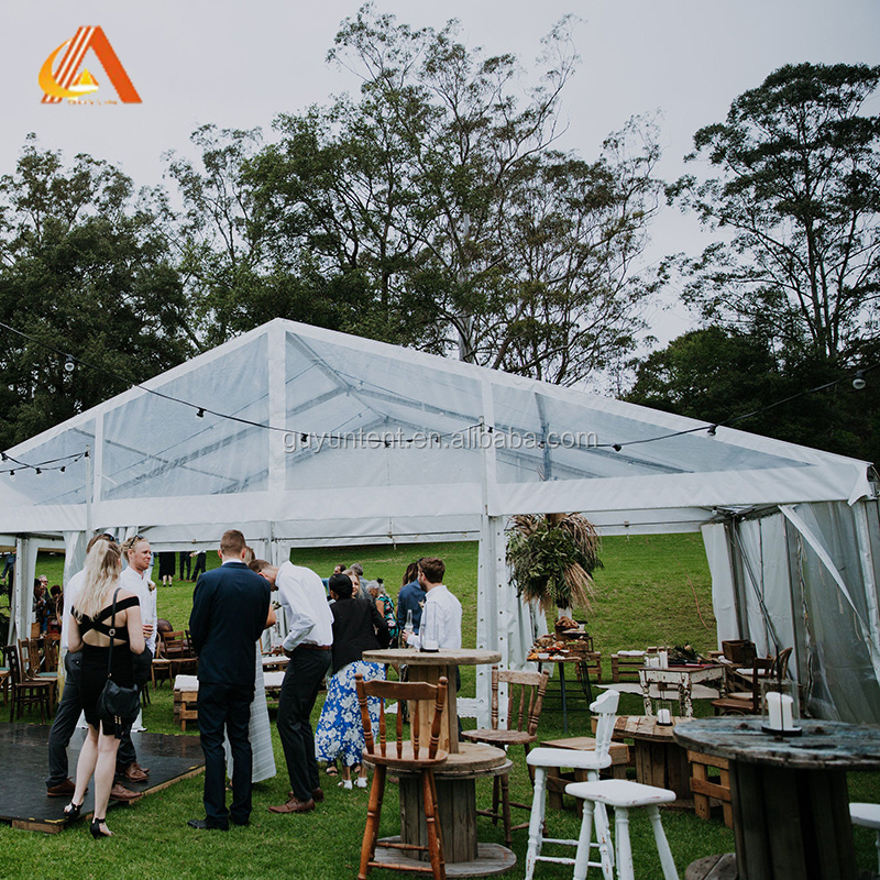 20x20 20x30 20x40 White Outdoor Commercial Heavy Duty Aluminum Frame PVC Canopy Wedding Party Tent