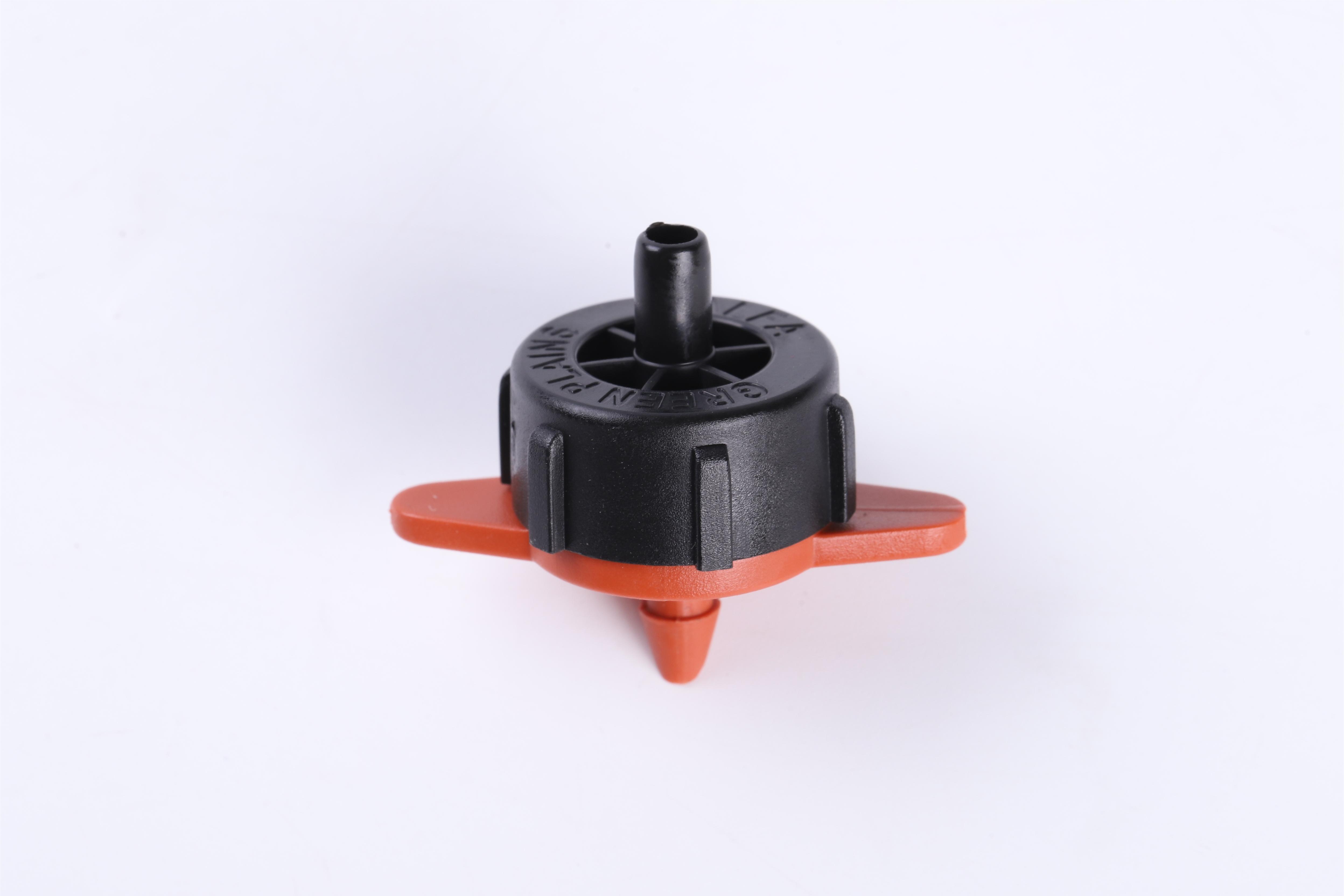 Plastic 2L/4L/8L Pressure Compensating Dripper For Greenhouse/Fruit Trees Drip Irrigation System