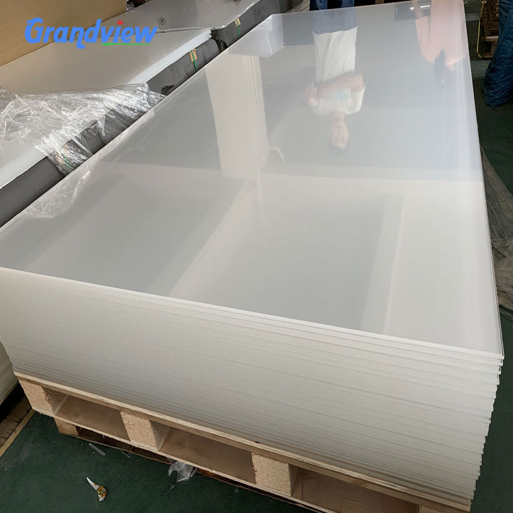 Grandview Manufacturer Price 1.8- 50mm 4*8 4*6ft Solid Surface Frosted Plexi glass Cast Acrylic Sheet