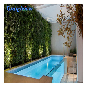 50-300mm Thick Transparent Endless Fiberglass Outdoor Acrylic Swimming Pools